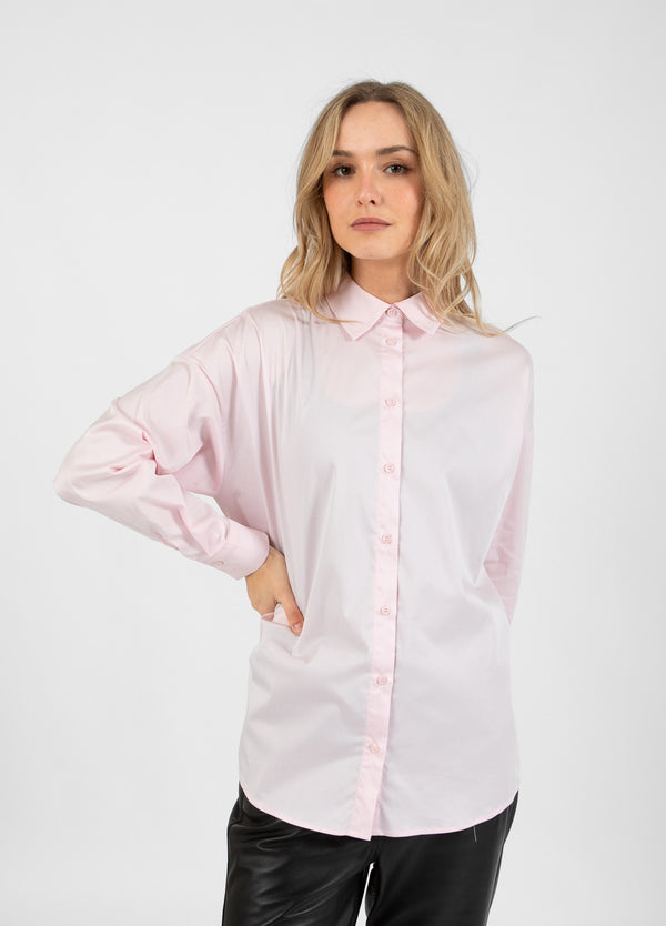 Coster Copenhagen LÅDAKLASSISK SKJORTA Shirt/Blouse Powder rose - 686