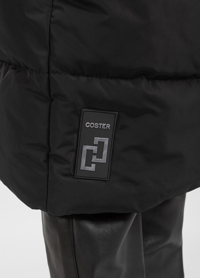 Coster Copenhagen LÅNG PUFFERJACKA Outerwear Black - 100