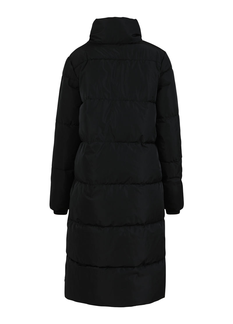 Coster Copenhagen LÅNG PUFFERJACKA Outerwear Black - 100