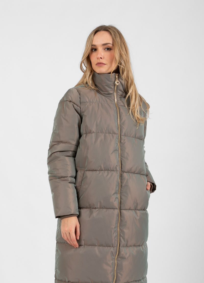 Coster Copenhagen LÅNG PUFFERJACKA Outerwear Shade green - 434