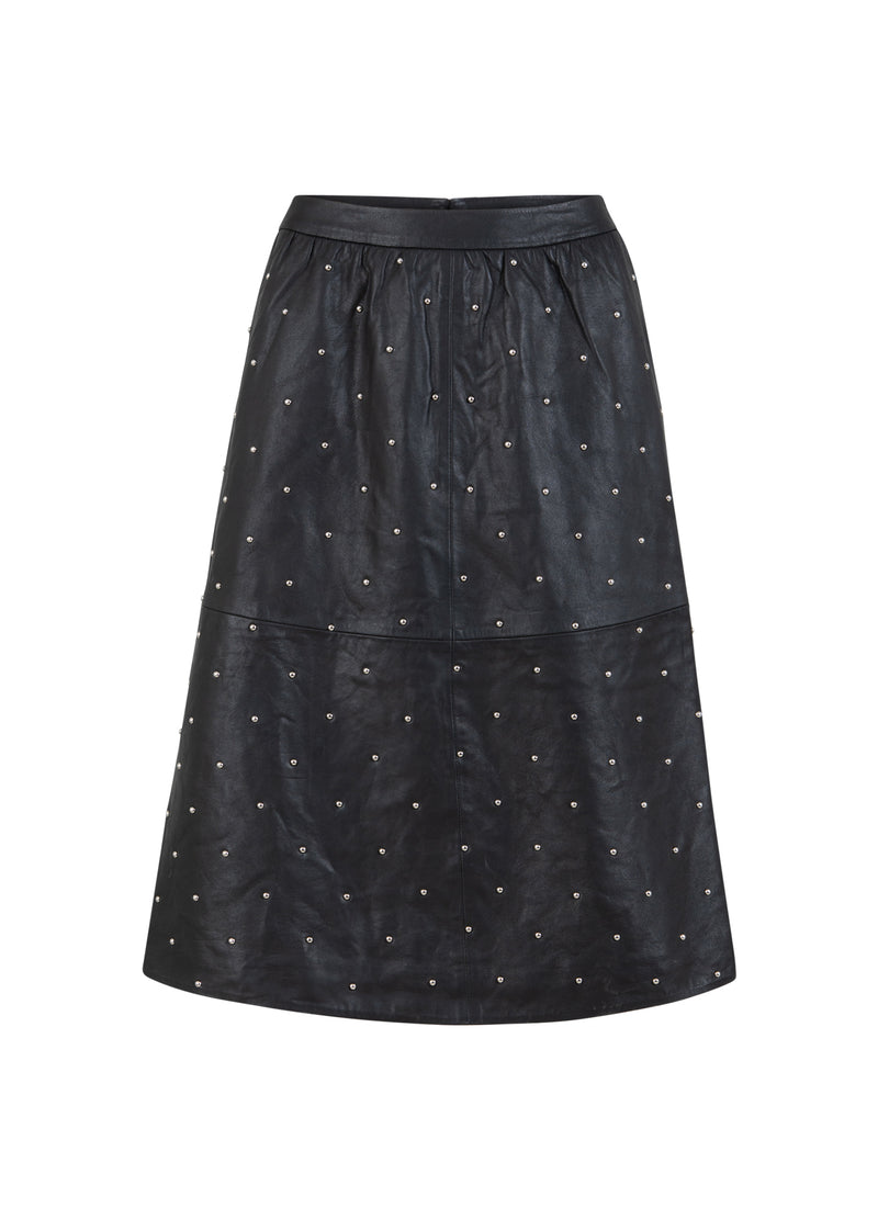 Coster Copenhagen LÄDERKJOL Skirt Black - 100