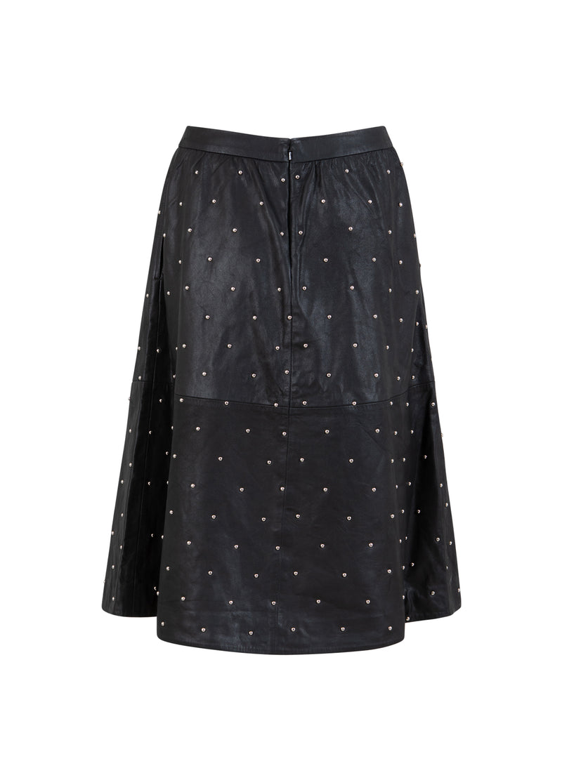 Coster Copenhagen LÄDERKJOL Skirt Black - 100