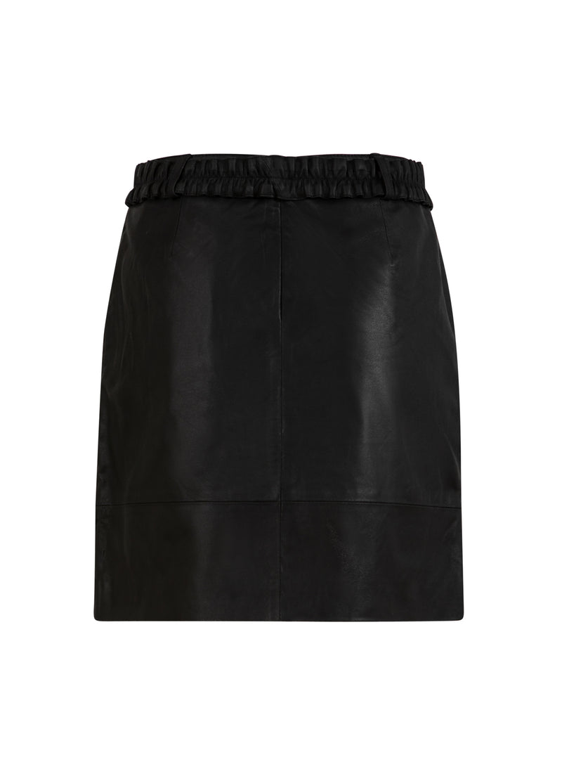 Coster Copenhagen LÄDERKJOL Skirt Black - 100