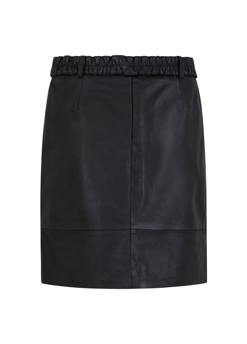 Coster Copenhagen LÄDERSKJOL Skirt Black - 100