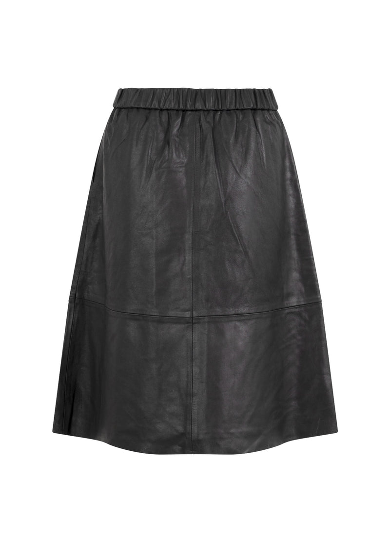 Coster Copenhagen LÄDERSKJOL Skirt Black - 100