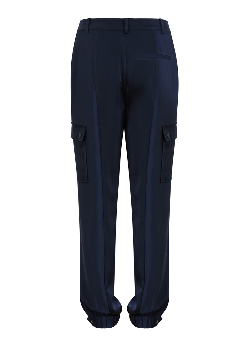 Coster Copenhagen LASTBYXOR - STELLA PASSFORM Pants Dark blue - 579