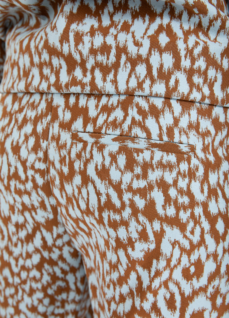 Coster Copenhagen LEO BYXOR - LUCIA PASSFORM Pants Ice leo jaquard - 994