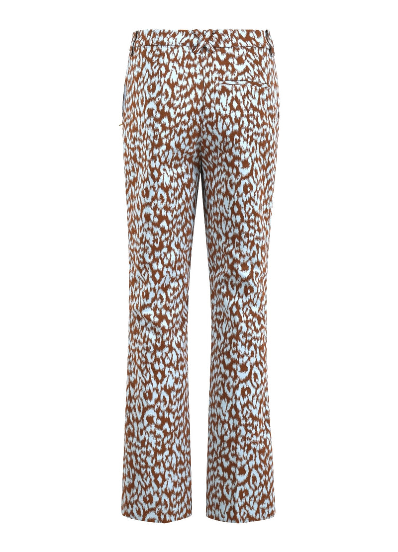 Coster Copenhagen LEO BYXOR - LUCIA PASSFORM Pants Ice leo jaquard - 994