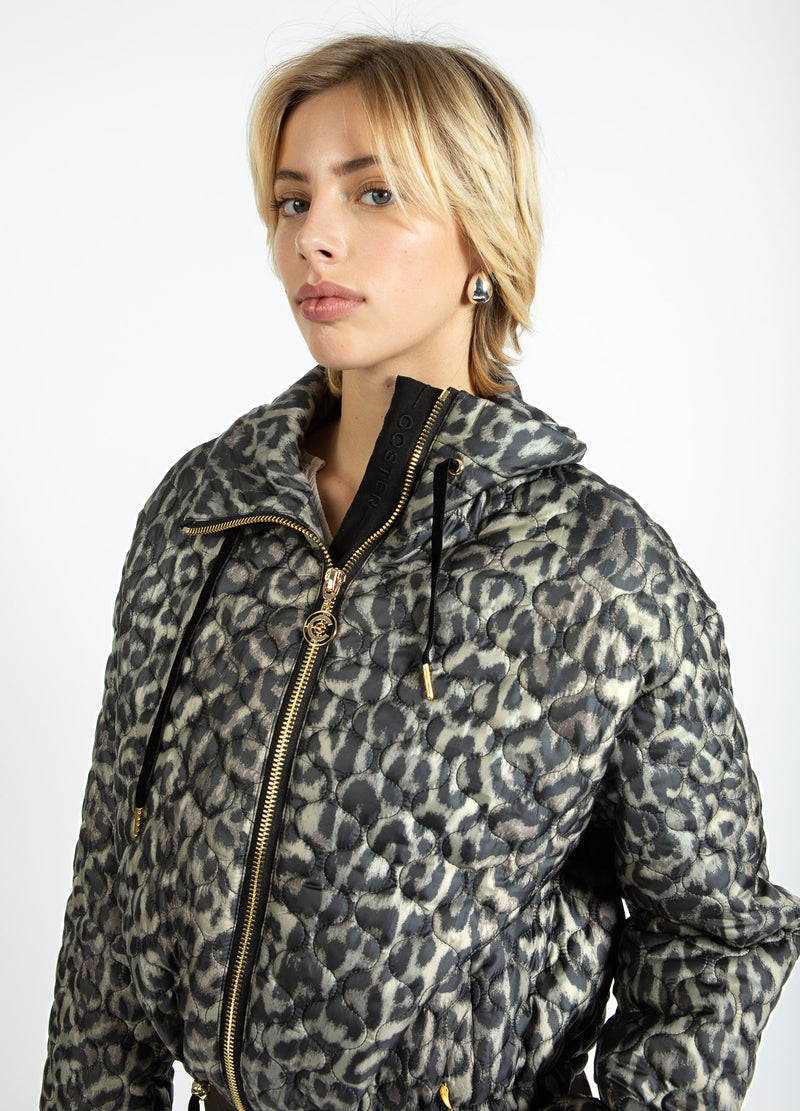 Coster Copenhagen LEO PÄLSJACKA Outerwear Leo print - 919
