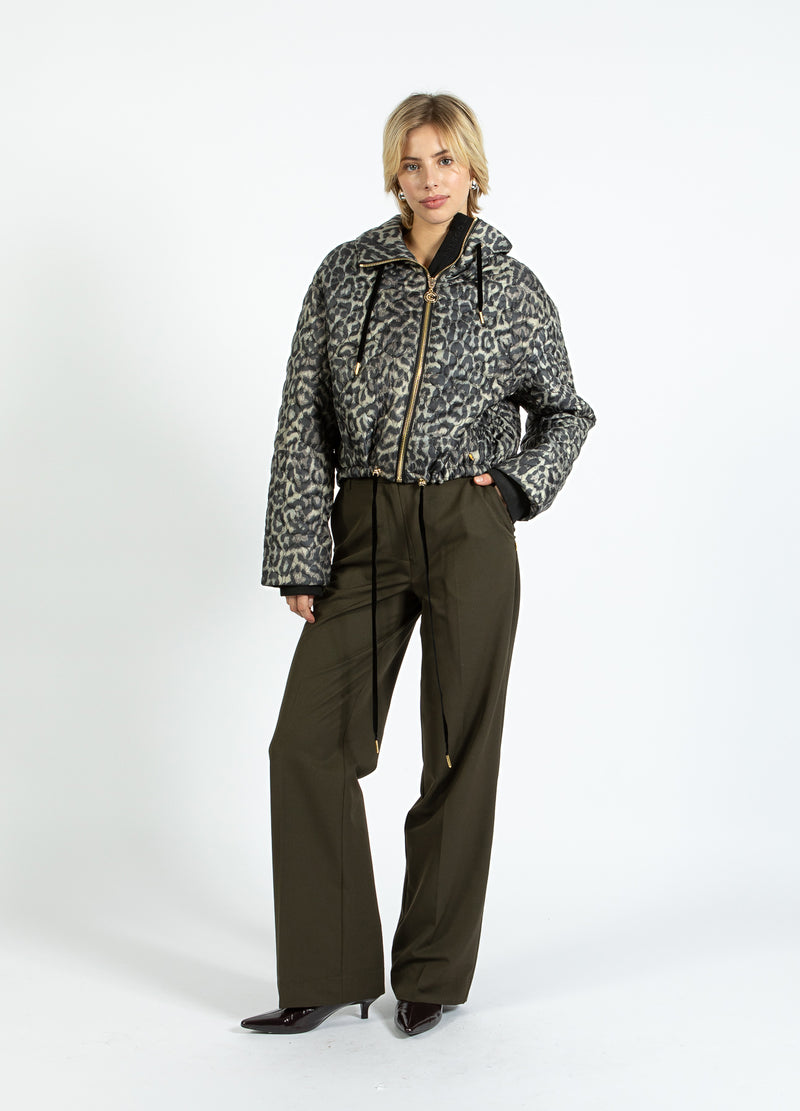 Coster Copenhagen LEO PÄLSJACKA Outerwear Leo print - 919