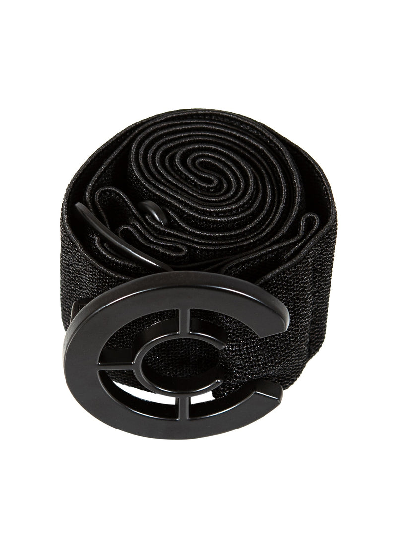Coster Copenhagen LOGO ELASTISK BÄLTE Accessories Black lurex - 100