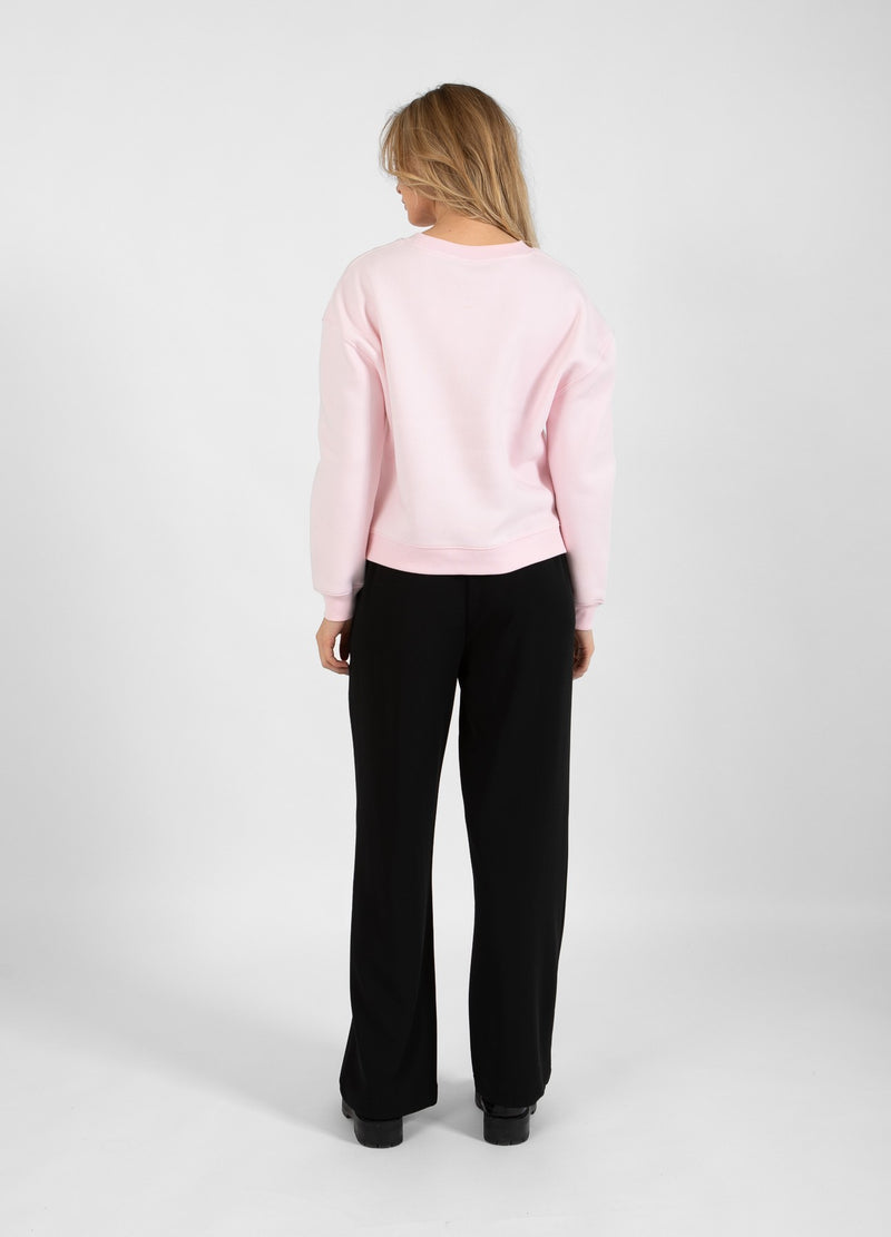 Coster Copenhagen LOGO SWEATSHIRT Shirt/Blouse Powder rose - 686