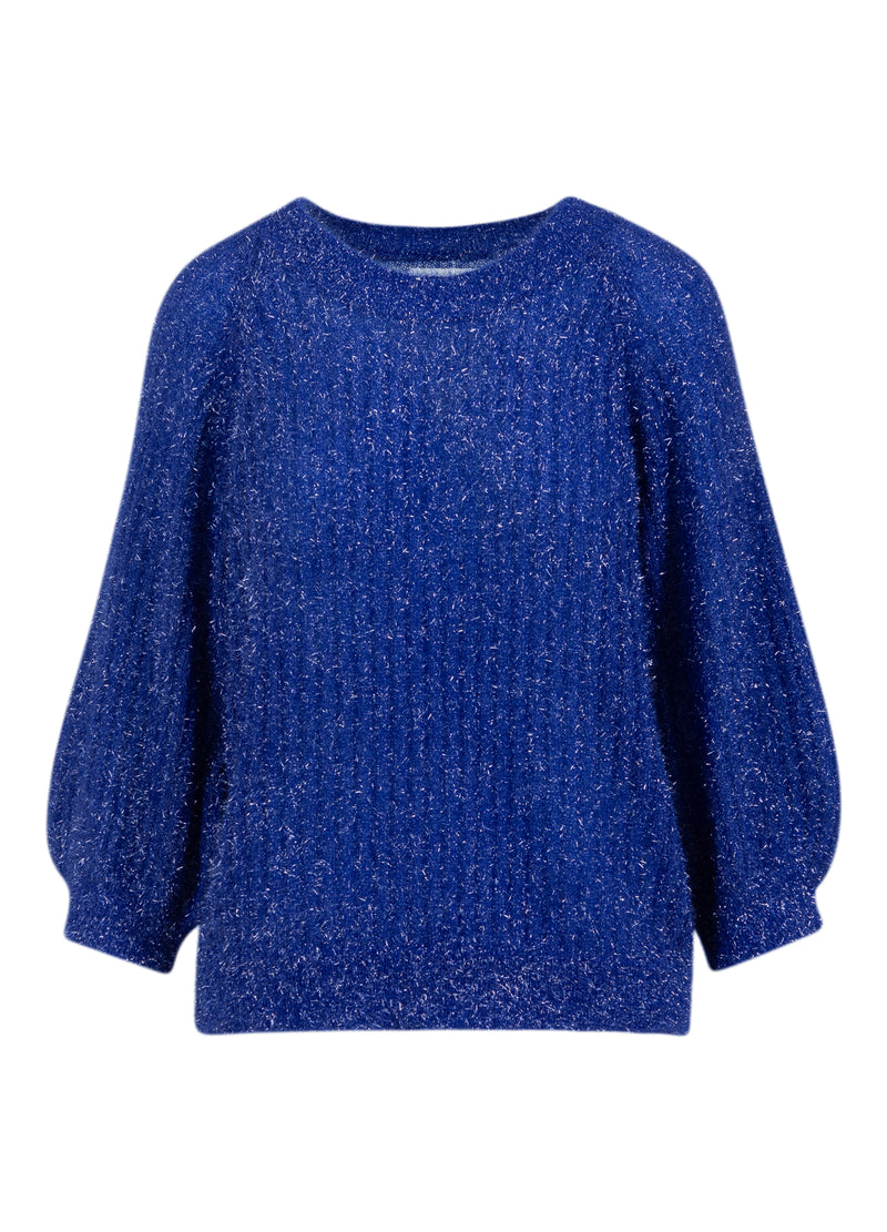 Coster Copenhagen LUREX STICKAD Knitwear Rich blue - 583