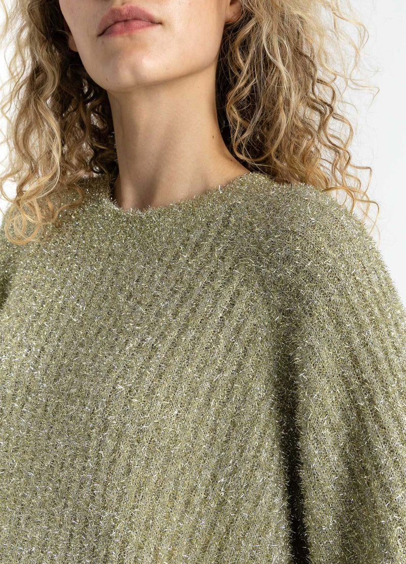 Coster Copenhagen LUREX STICKAT Knitwear Champagne - 299
