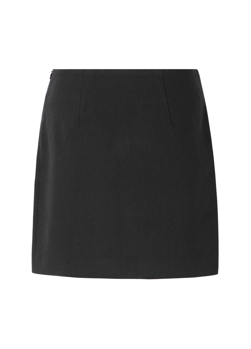 Coster Copenhagen MINIKJOL MED BLOMMOR Skirt Black - 100