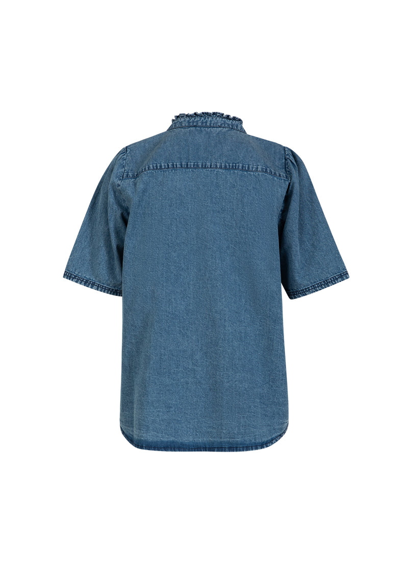 Coster Copenhagen MJUK DENIMSKJORTA Shirt/Blouse Denim blue - 559