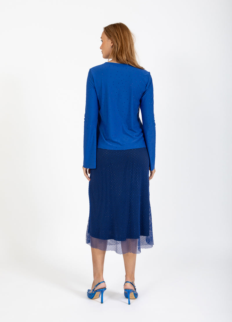 Coster Copenhagen NÄTKEPS Skirt Rich blue - 583