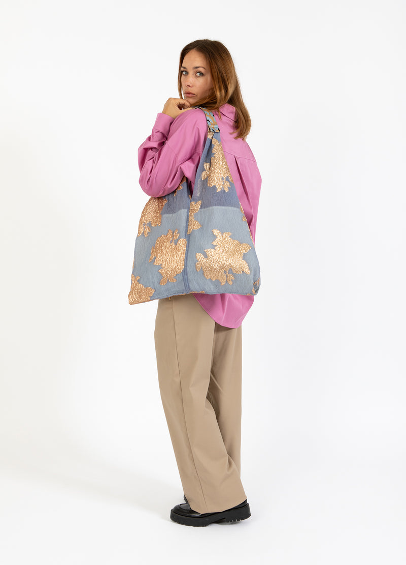 Coster Copenhagen NÄTVÄSKA Accessories Blue/copper flower - 520
