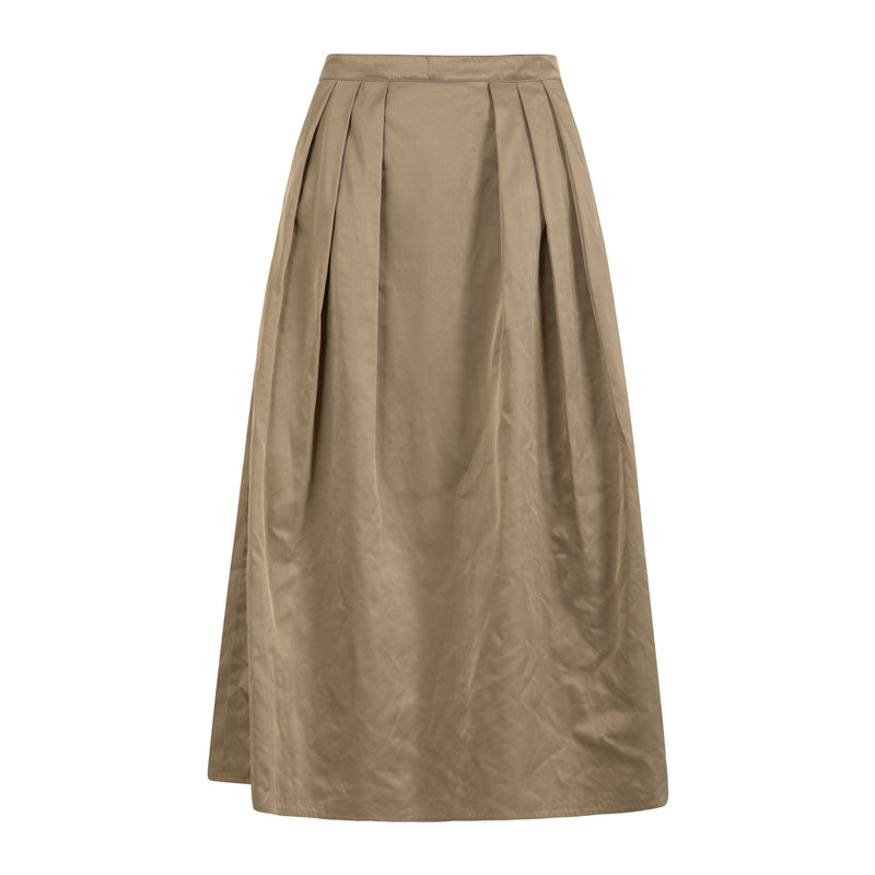 Coster Copenhagen NYLONKJOL Skirt Taupe sand - 393