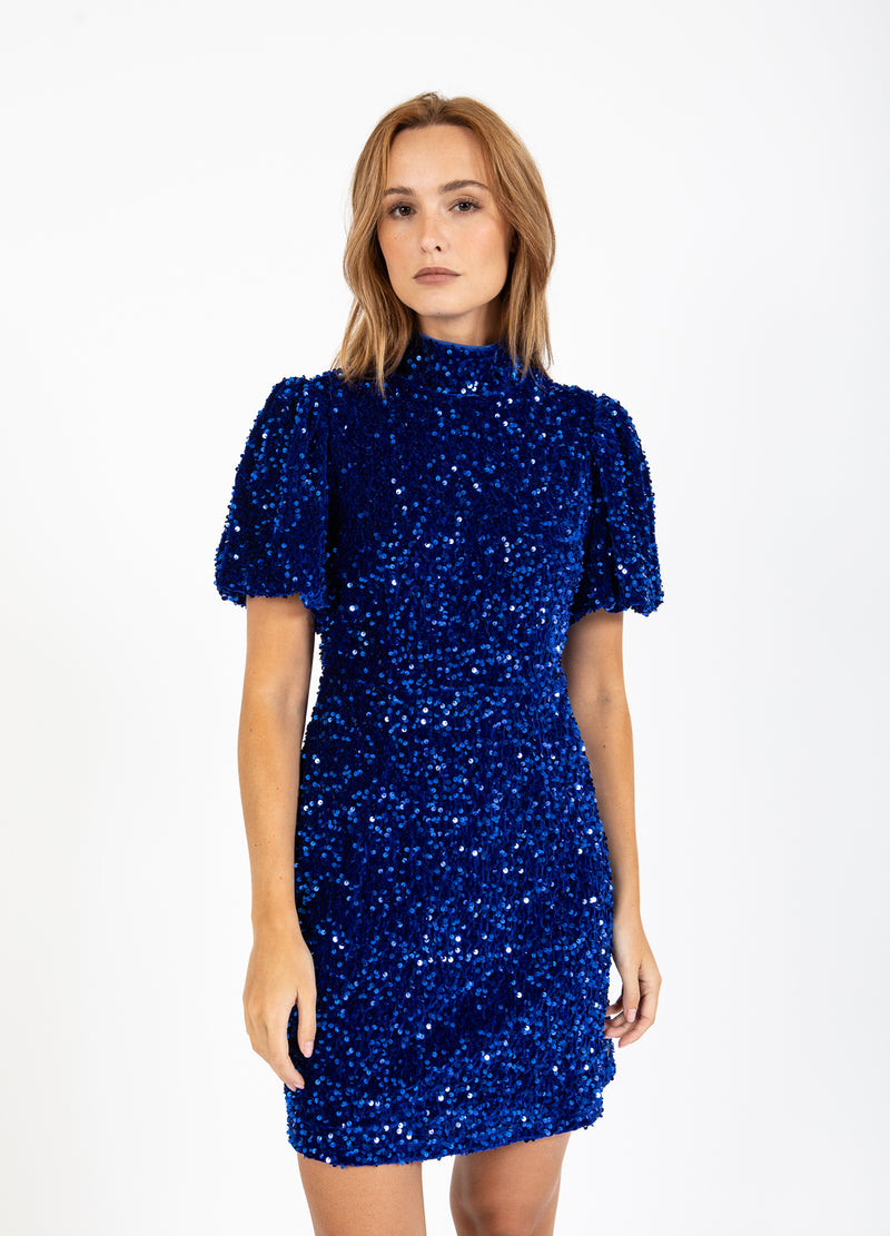 Coster Copenhagen PÅLSE KLÄNNING Dress Rich blue - 583