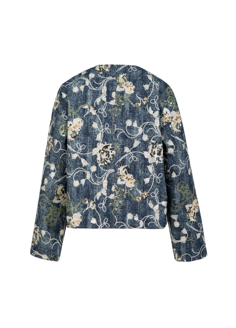 Coster Copenhagen PALJETTJEANSJACKA Blazer Denim sequins - 594