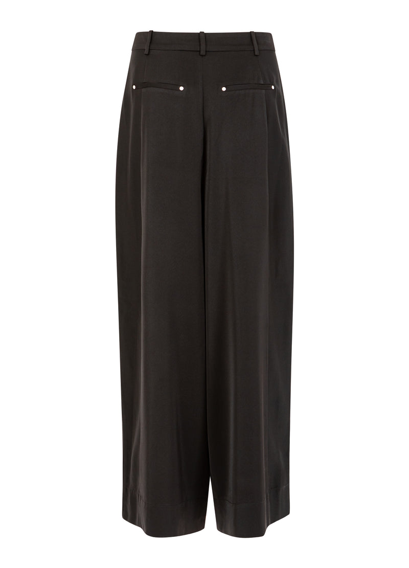 Coster Copenhagen SKIMRANDE BRED BYXA - PETRA-PASSFORM Pants Black - 100