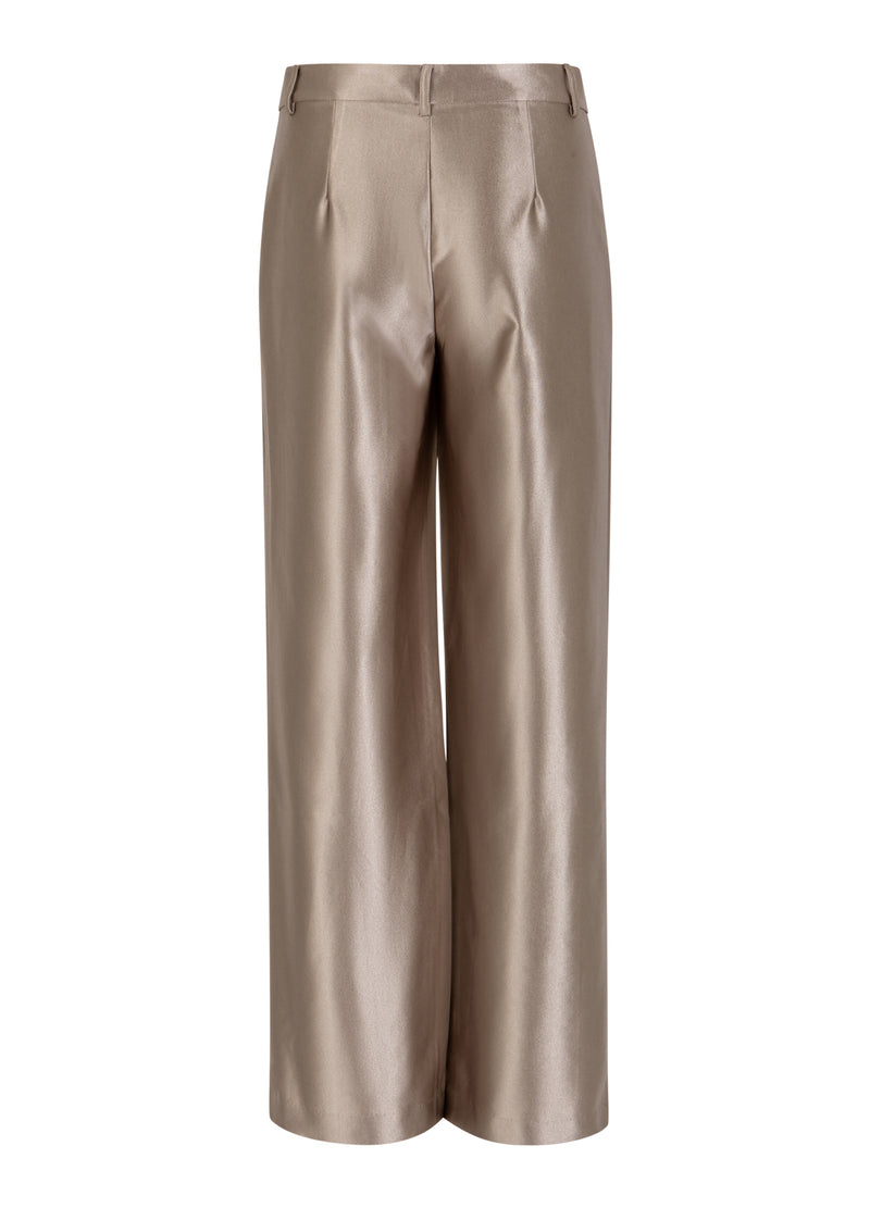 Coster Copenhagen SKIMRANDE BYXOR - PETRA PASSFORM Pants Champagne - 299
