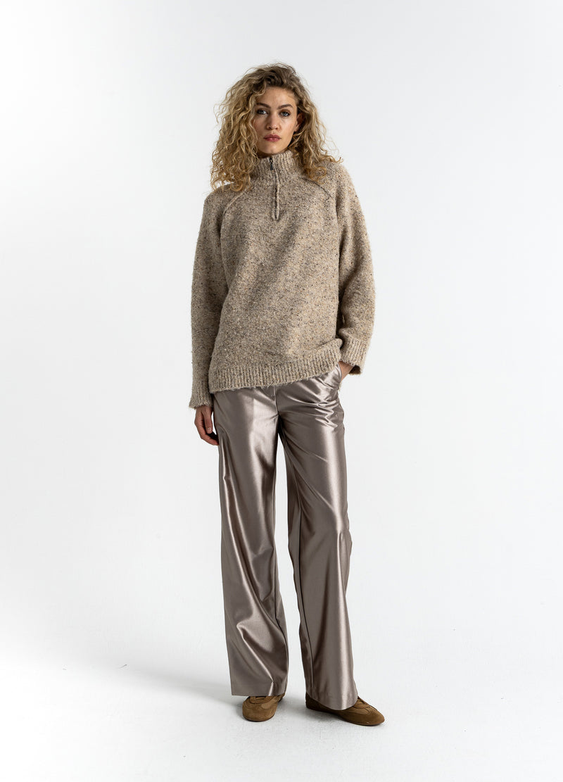 Coster Copenhagen SKIMRANDE BYXOR - PETRA PASSFORM Pants Champagne - 299