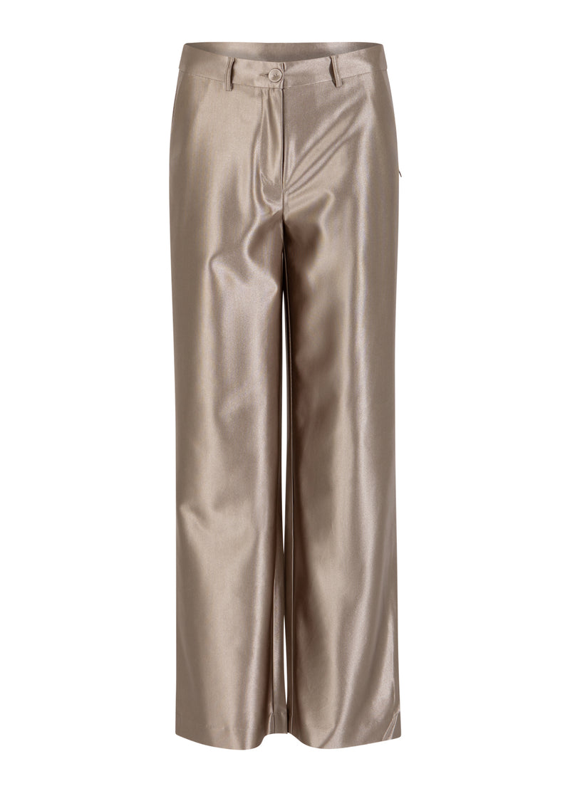 Coster Copenhagen SKIMRANDE BYXOR - PETRA PASSFORM Pants Champagne - 299