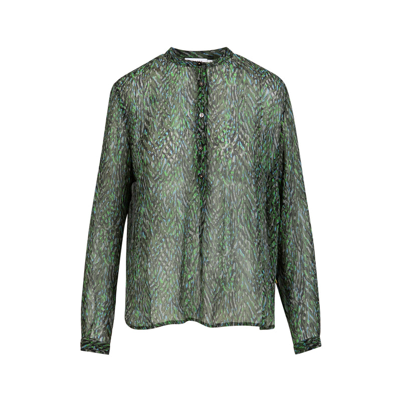 Coster Copenhagen SKJORTA I FIRESTORM TRYCK Shirt/Blouse