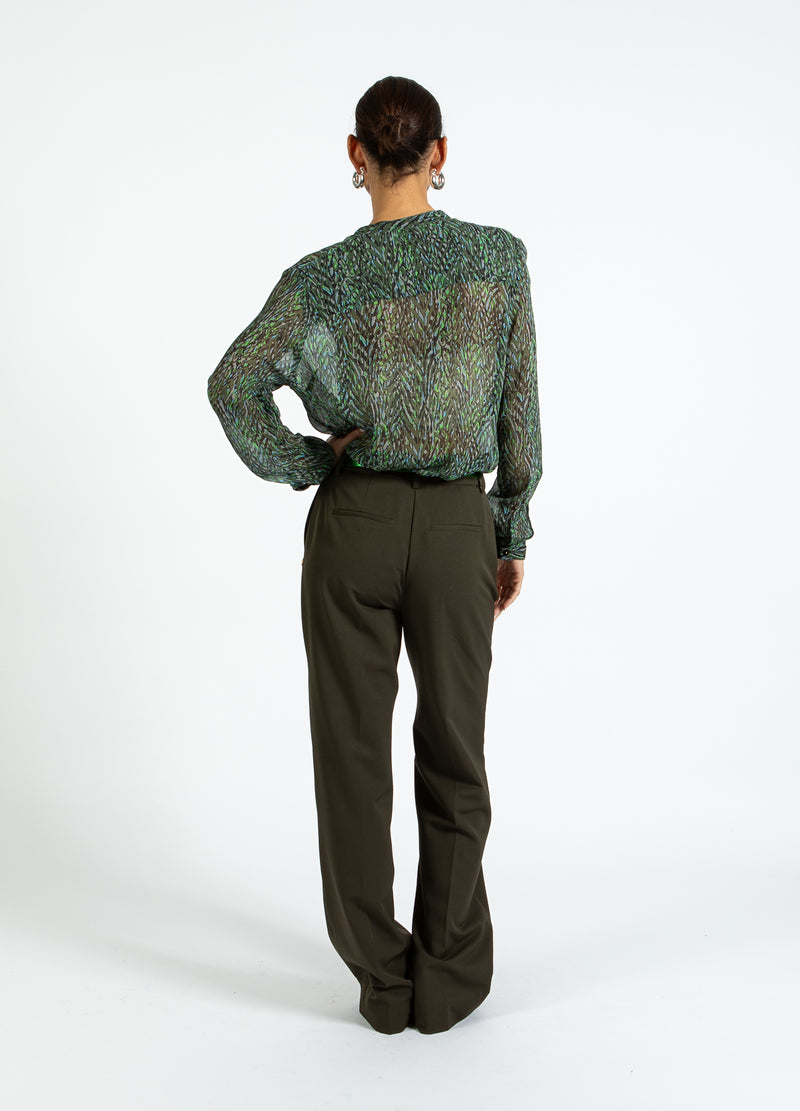 Coster Copenhagen SKJORTA I FIRESTORM TRYCK Shirt/Blouse Firestorm print - 975