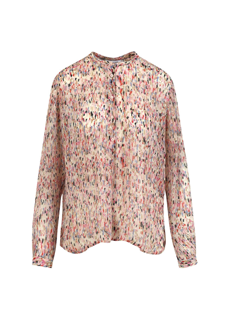 Coster Copenhagen SKJORTA I MULTI-SPLASHTRYCK Shirt/Blouse Multi splash print - 974