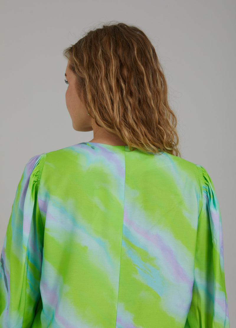 Coster Copenhagen  SKJORTA M. BLEKT RANDIGT TRYCK  Shirt/Blouse Faded stripe print - 903