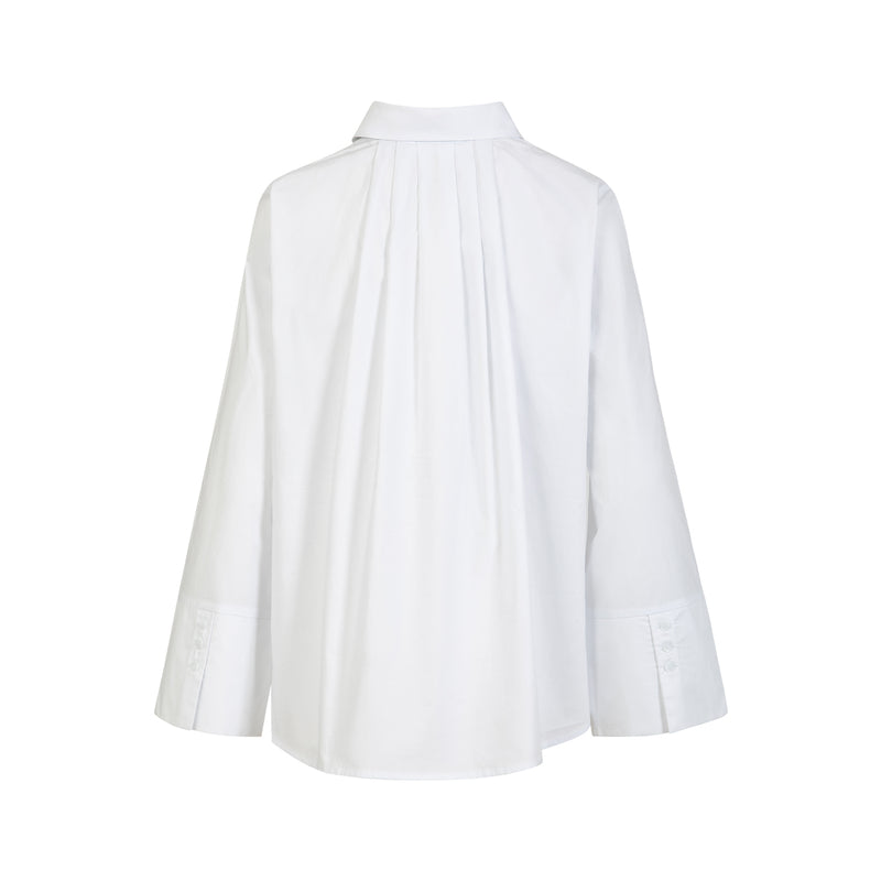 Coster Copenhagen SKJORTA MED BAKRE VIKTER Shirt/Blouse