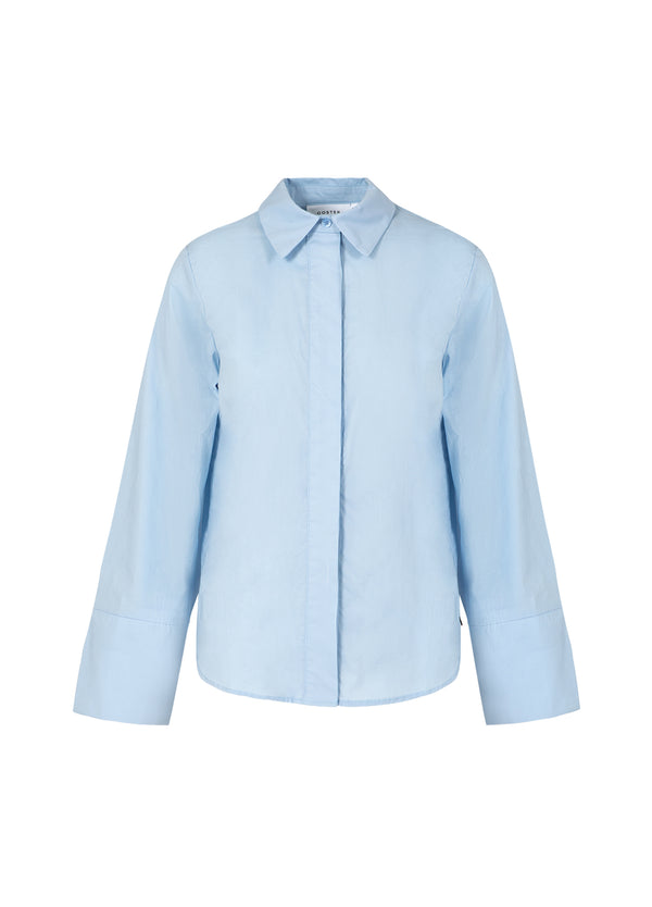 Coster Copenhagen SKJORTA MED VECK Shirt/Blouse Pastel blue - 358