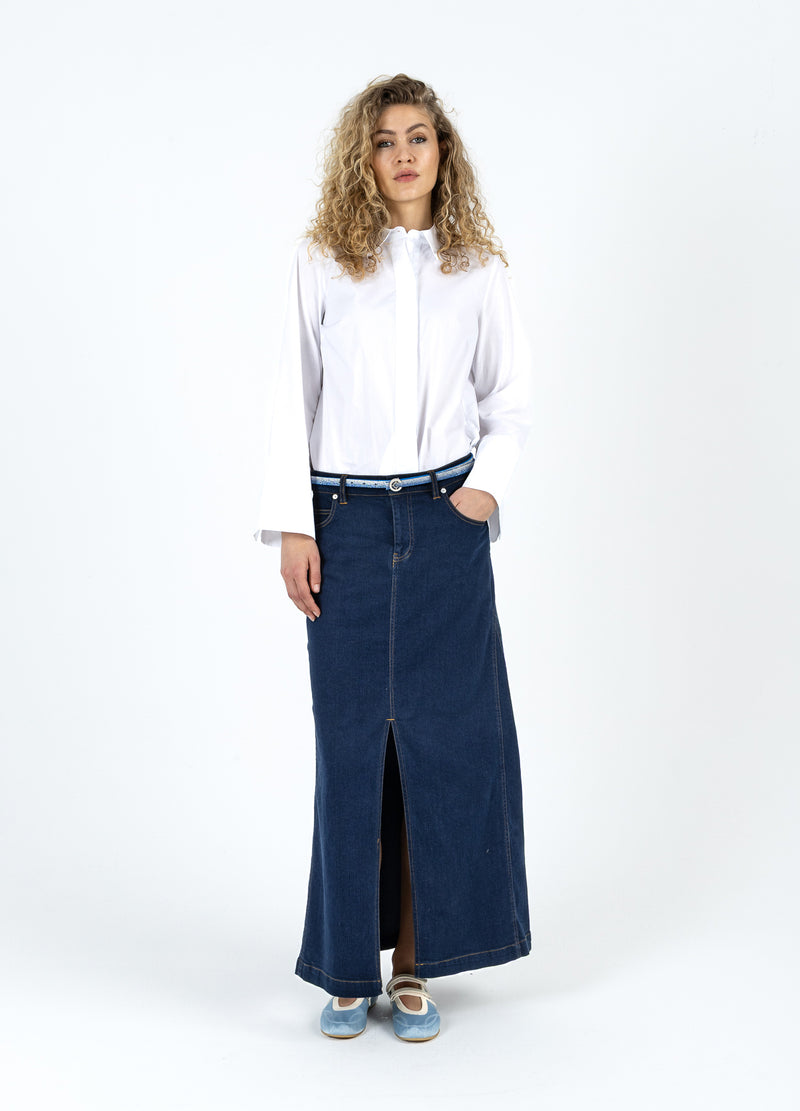 Coster Copenhagen SKJORTA MED VECK Shirt/Blouse White - 200