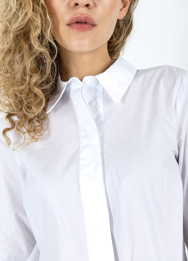 Coster Copenhagen SKJORTA MED VECK Shirt/Blouse White - 200