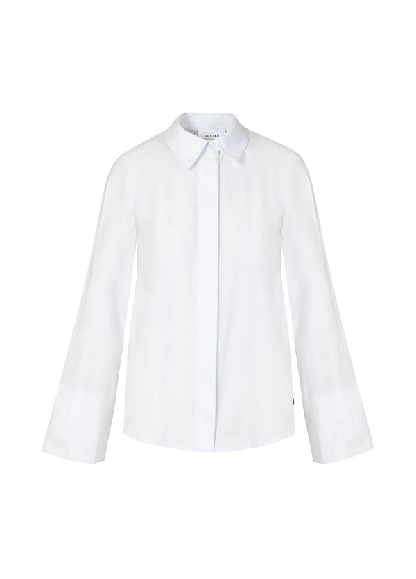 Coster Copenhagen SKJORTA MED VECK Shirt/Blouse White - 200
