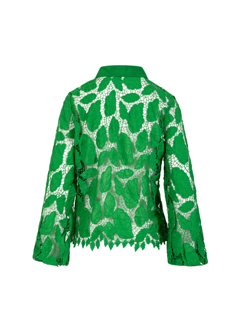 Coster Copenhagen SPETSBLUS Shirt/Blouse Lush green - 444