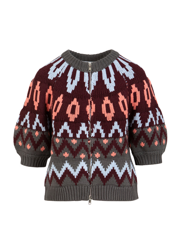 Coster Copenhagen STICKAD BLYGDLÅS JACKA Knitwear Mix - 999