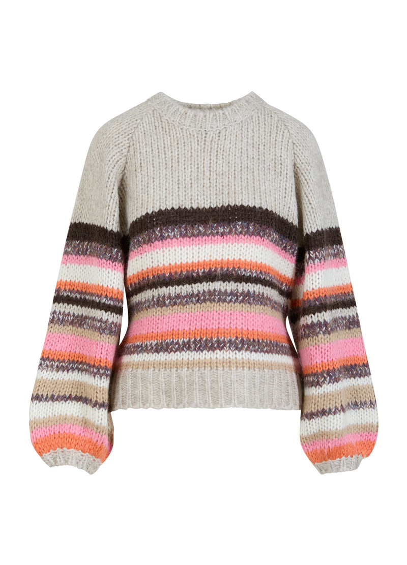 Coster Copenhagen STICKAT I FLERA FÄRGER Knitwear Multi stripes - 907