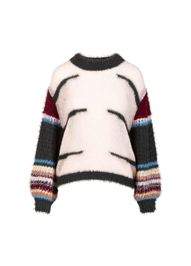 Coster Copenhagen STICKAT MED VIRKADE ÄRMAR Knitwear Mix - 999