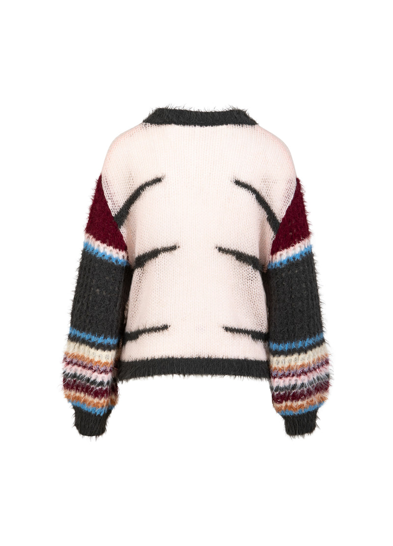 Coster Copenhagen STICKAT MED VIRKADE ÄRMAR Knitwear Mix - 999