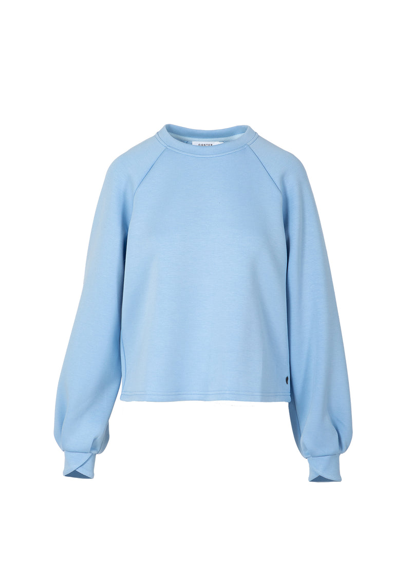 Coster Copenhagen SVETTA MED SCUBA-ROSA Shirt/Blouse Pastel blue - 538