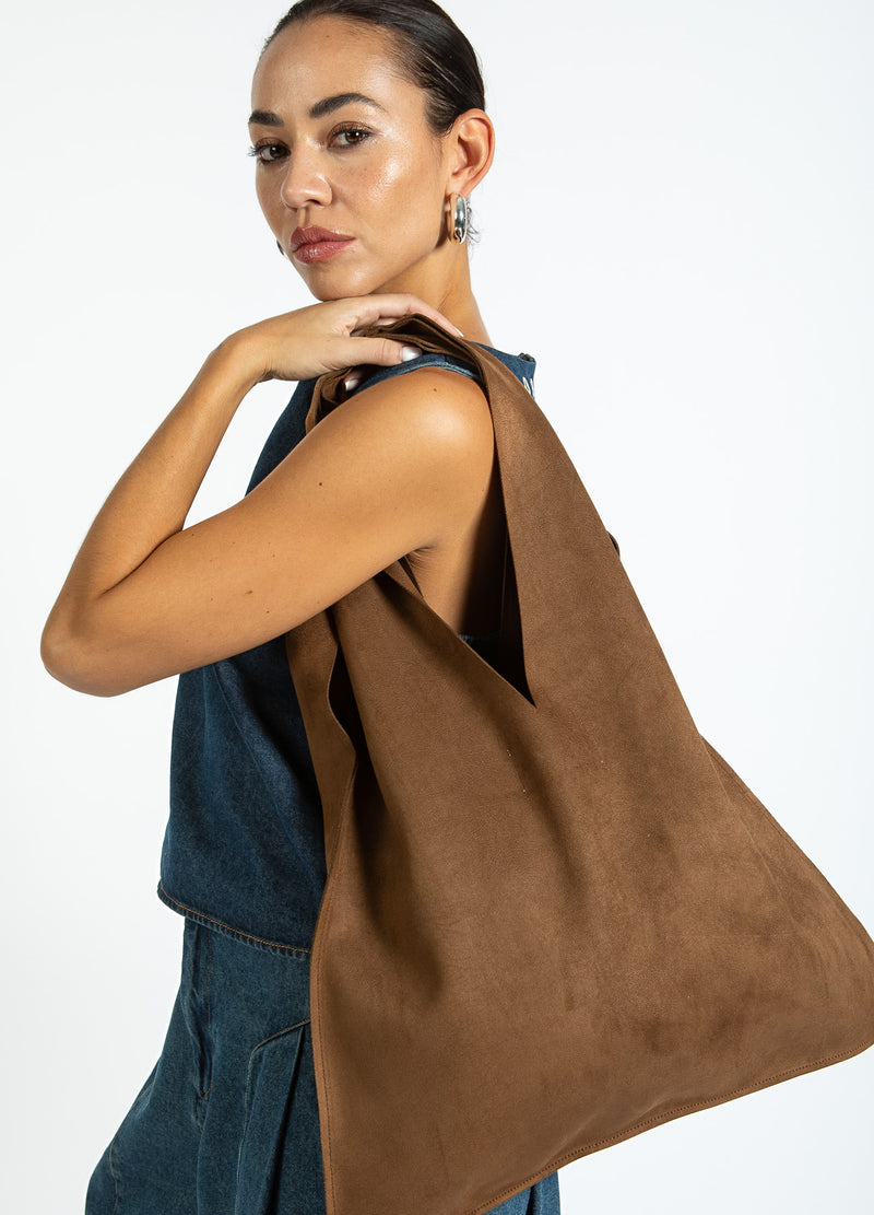 Coster Copenhagen SYNTETSKINNSVÄSKA Accessories Warm brown - 367