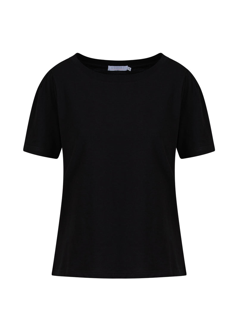 Coster Copenhagen T-SHIRT MED VÄCK T-Shirt Black - 100