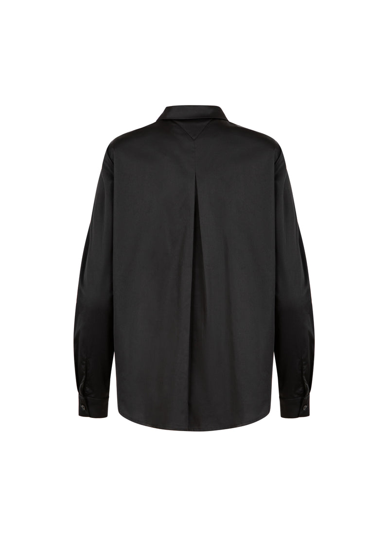 Coster Copenhagen TÄTSITTANDE KLASSISK SKJORTA Shirt/Blouse Black - 100