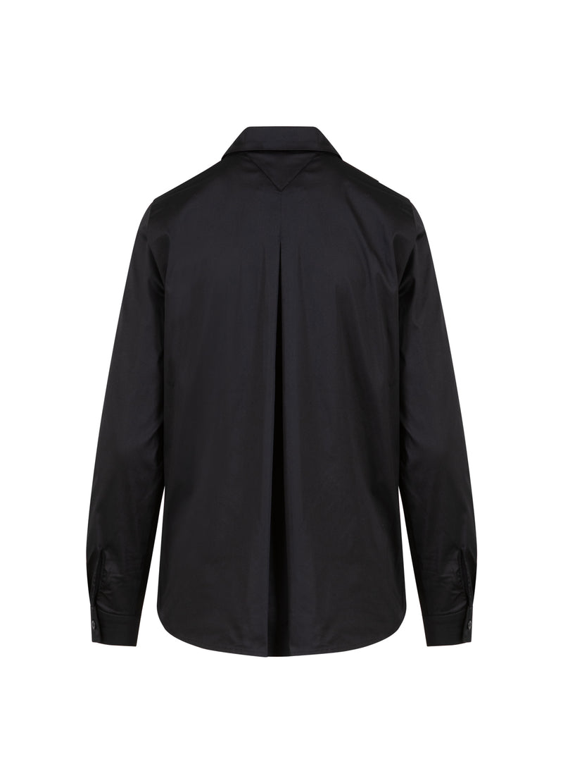 Coster Copenhagen TÄTSITTANDE KLASSISK SKJORTA Shirt/Blouse Black - 100