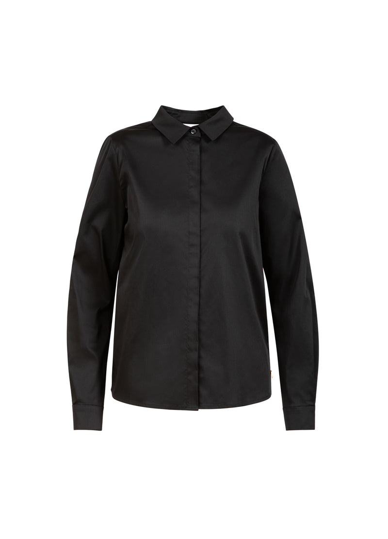 Coster Copenhagen TÄTSITTANDE KLASSISK SKJORTA Shirt/Blouse Black - 100