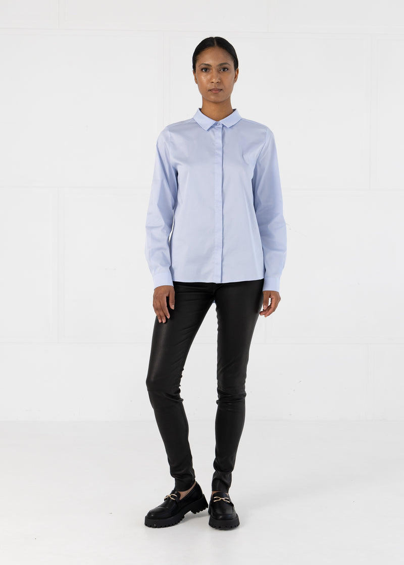 Coster Copenhagen TÄTSITTANDE KLASSISK SKJORTA Shirt/Blouse Oxford blue - 508